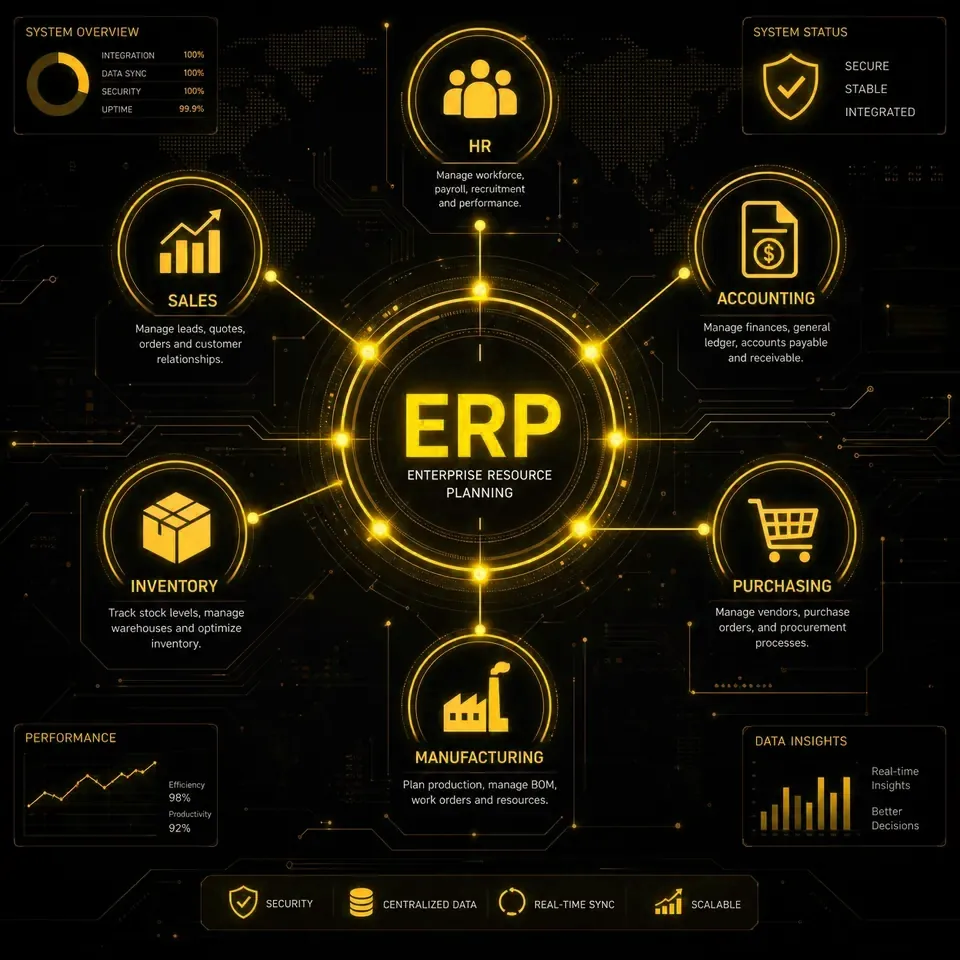 أنظمة ERP المتكاملة