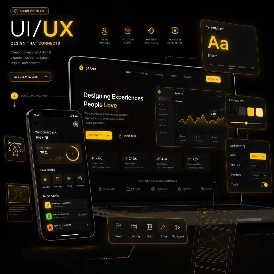 تصميم واجهات UI/UX